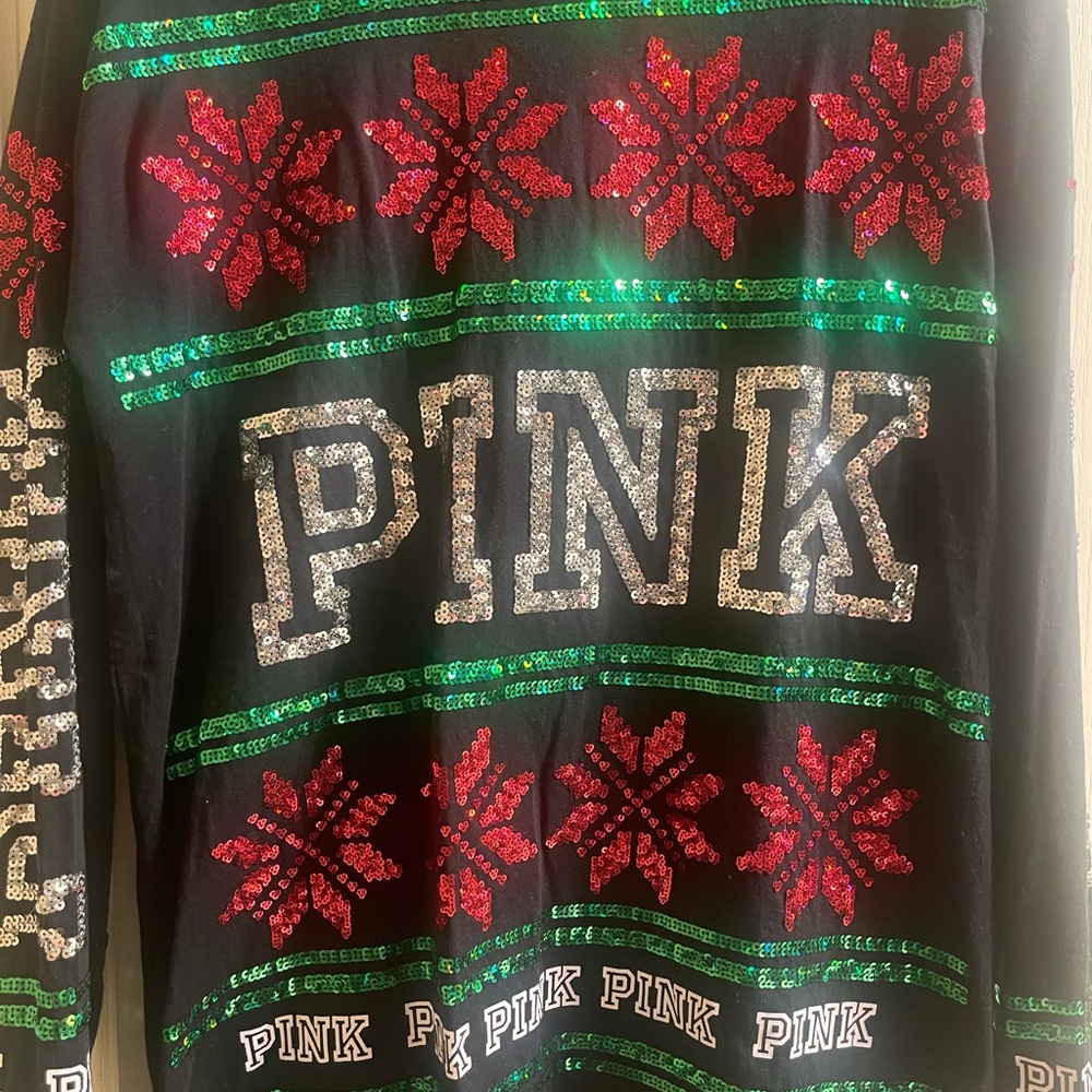 PINK X-Mas shirt - Picture 2 of 11
